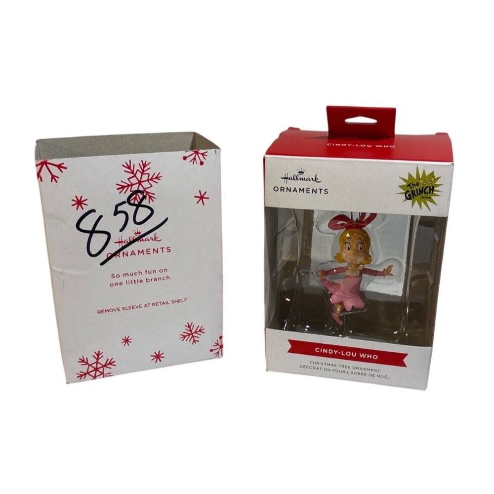 Hallmark Dr. Seuss Cindy Lou Who Christmas Tree Ornament 2025 With Box New